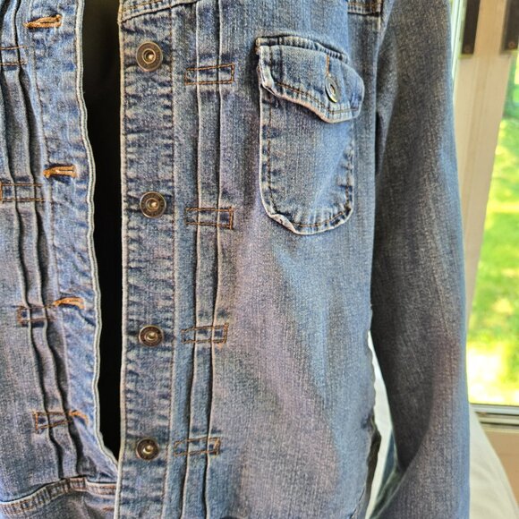 St John's Bay 90s Jean jacket Size XL - Picture 4 of 8